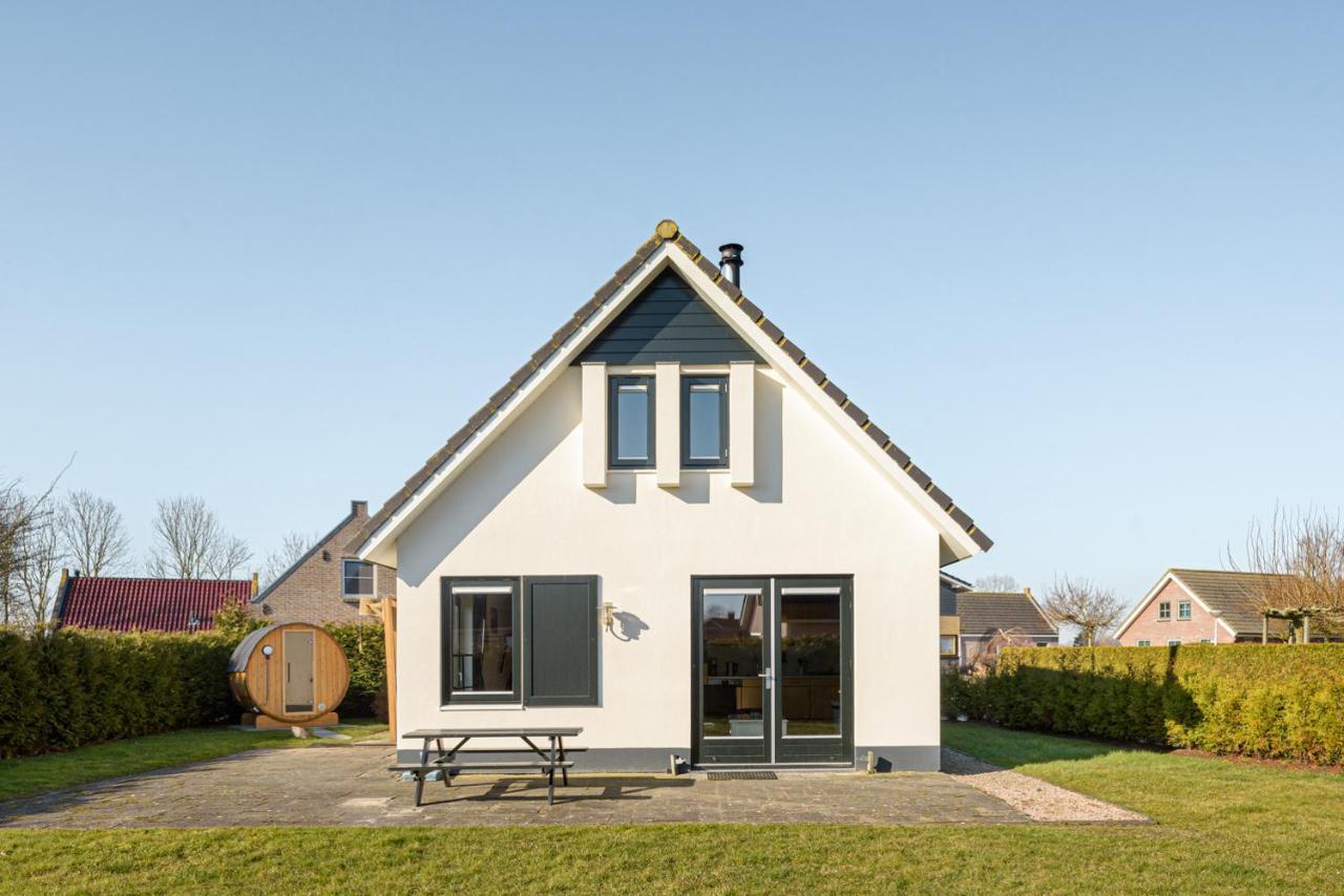 The Frisian Beach House Met Scandinavische Barrel Sauna Villa Tzummarum Dış mekan fotoğraf
