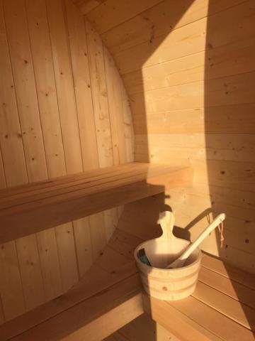 The Frisian Beach House Met Scandinavische Barrel Sauna Villa Tzummarum Dış mekan fotoğraf